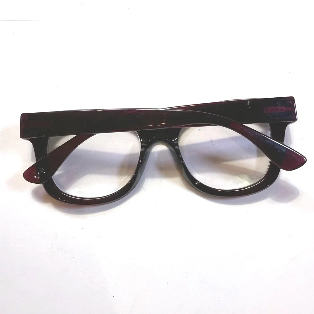 Peepers Center Stage Blue Light Glasses 3526 Wine Eco-Friendly +0.00 Oversized